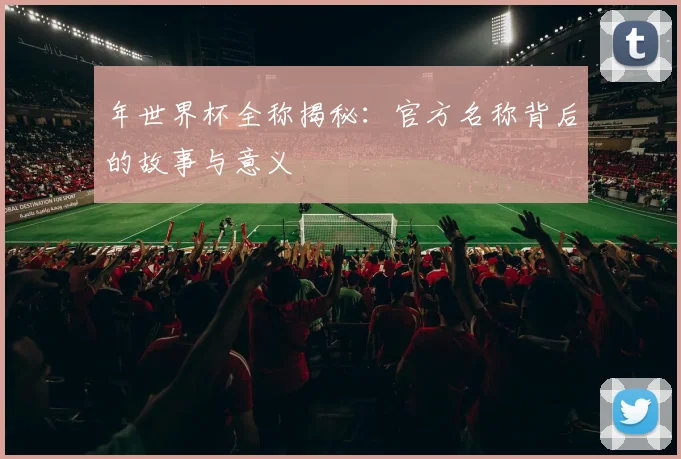 年世界杯全称揭秘：官方名称背后的故事与意义