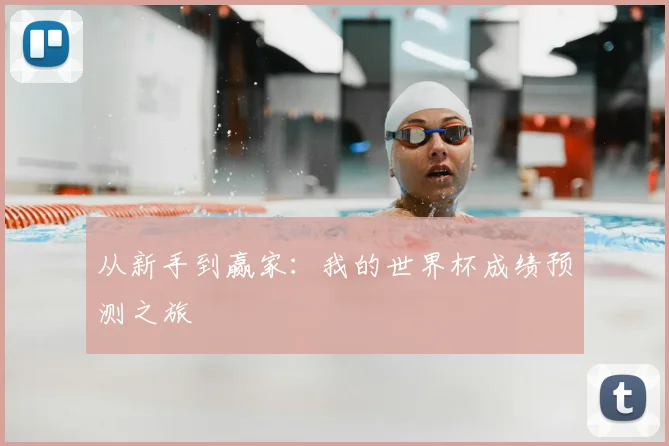 从新手到赢家:我的世界杯成绩预测之旅