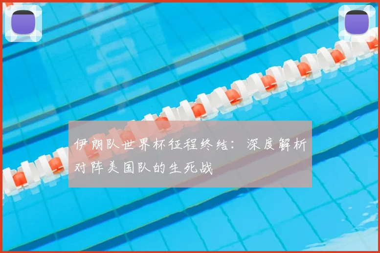 伊朗队世界杯征程终结：深度解析对阵美国队的生死战