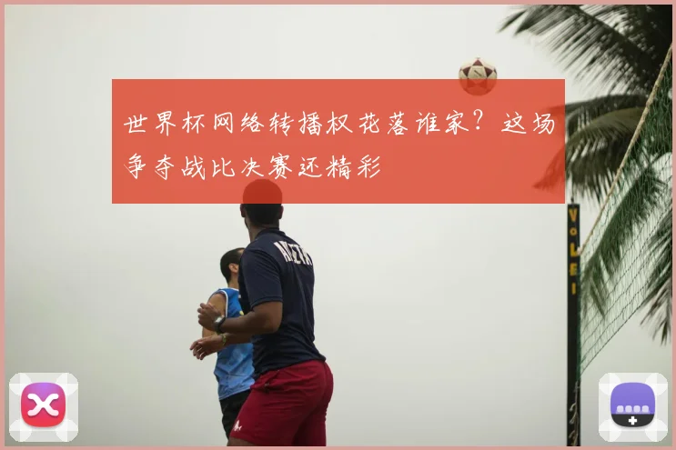 世界杯网络转播权花落谁家?这场争夺战比决赛还精彩